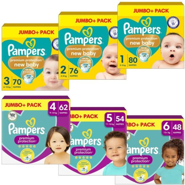Pampers New Baby Nappies Size 1 2-5kg, 4-11lbs 22's - Image 3