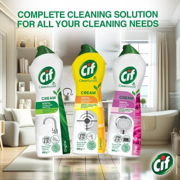 Cif Lemon Cream with Microparticles Spray